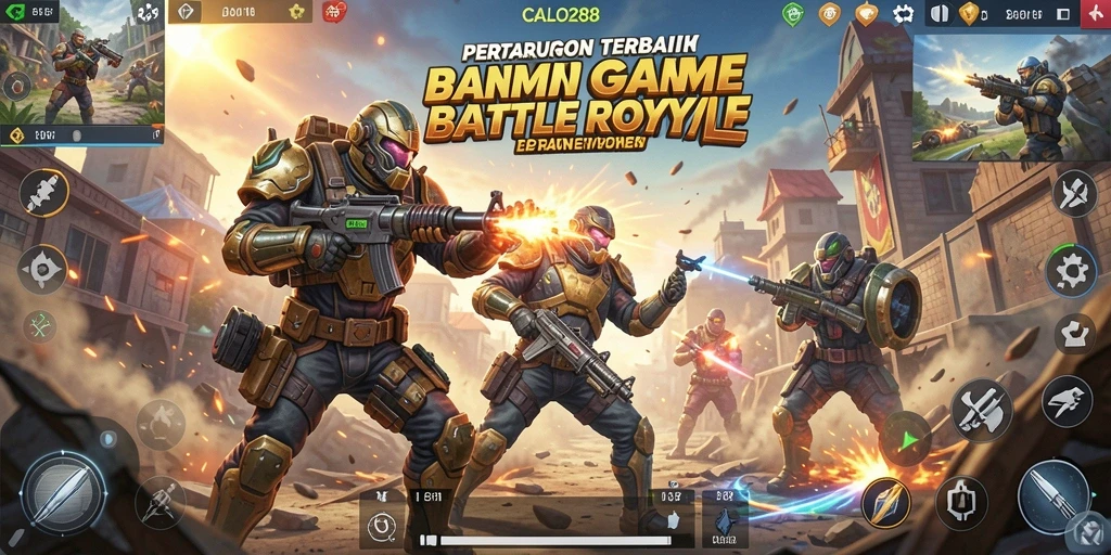 Gameplay seru CALO288 dalam pertarungan Battle Royale.