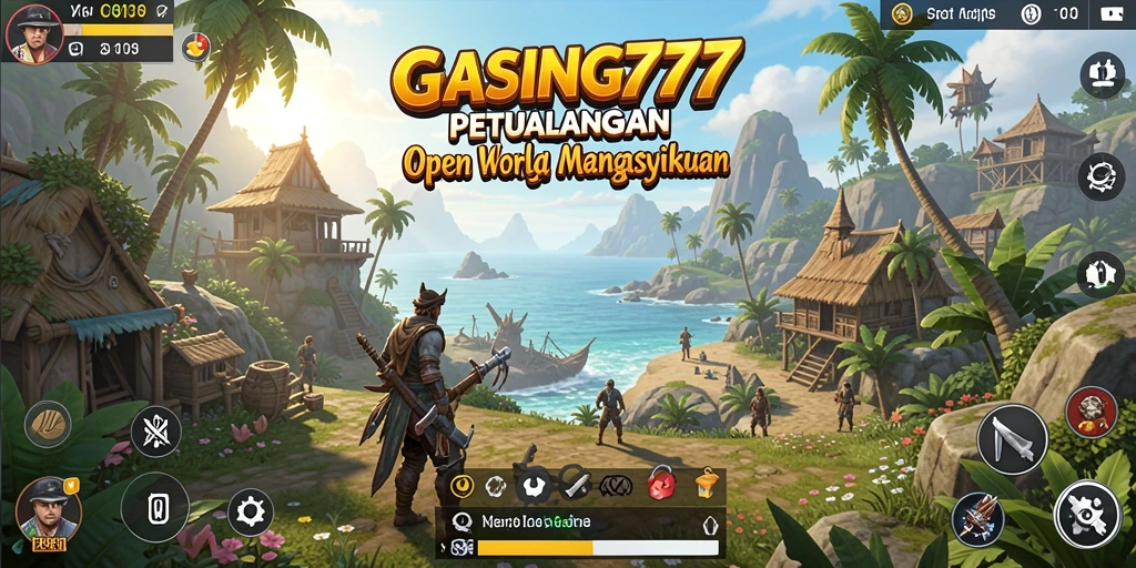 Tampilan gameplay GASING777 yang mendebarkan dalam dunia Open World.