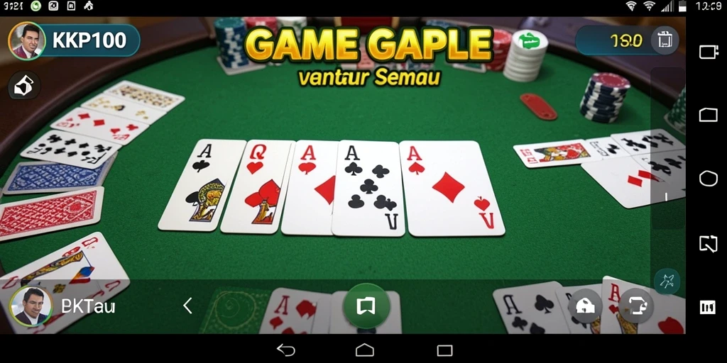 Tampilan gameplay KPK100 yang seru dan interaktif.